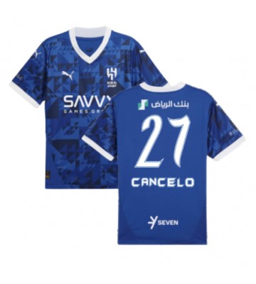 Al-Hilal Joao Cancelo #27 Replika Hjemmebanetrøje 2024-25 Kortærmet